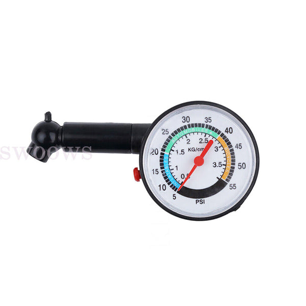 Tire Pressure Guage Dial Car Bike Truck Auto Air PSI Meter Tester Tyre Gauge
