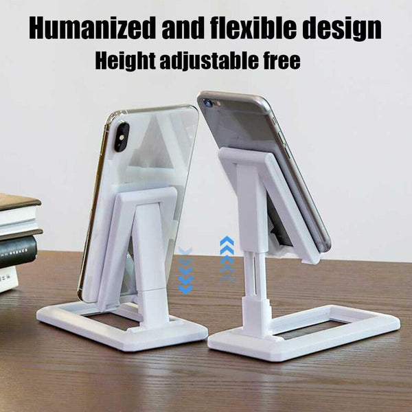 Universal Desk Stand Mobile Phone Tablet Holder Adjustable Foldable Portable