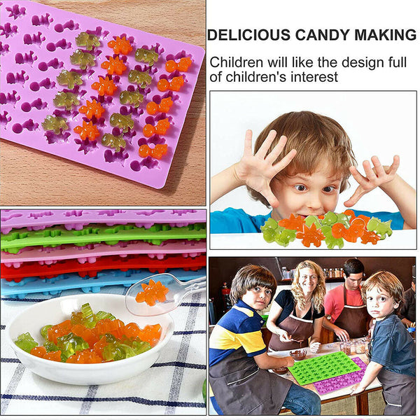 48Dinosaur Silicone Gummy Chocolate Baking Mold Ice Cube Tray Jelly Candy Mould