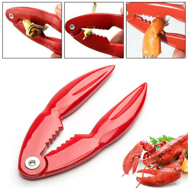 Crab Cracker Lobster Tool Shell Seafood Tool Forks Scissors Shellfish Opener AU