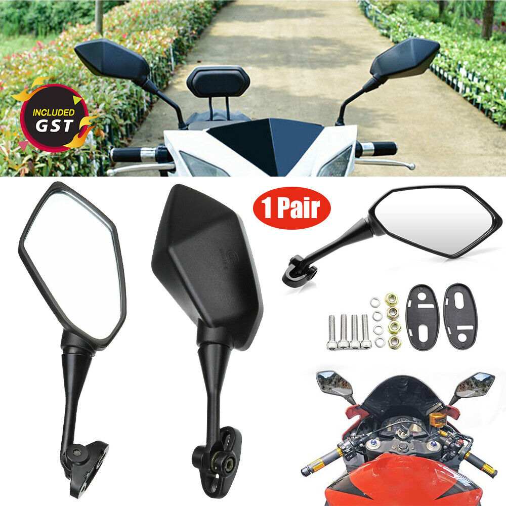 Pair Motorcycle Rear View Mirrors for HYOSUNG GT125R / GT250R / GT650R / GT650S