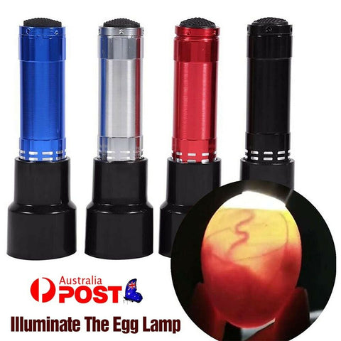 Super Bright Egg Candler Tester Incubator Lamp Light Dark Hatching Eggs Candling