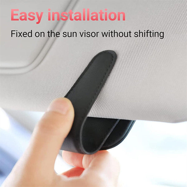 Car Glasses Clip Holder Vehicle Sunglasses Organiser Eyeglass Accessory Storage