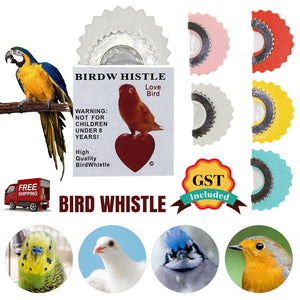 5PCS Bird Whistle Warbler Caller Tongue Tweeting Noisemaker Toys Tricks Gag