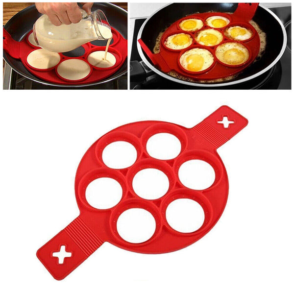 Pancake Nonstick Cooking Tool Egg Ring Maker Egg Cooker Egg Pan Flip Egg Mold AU