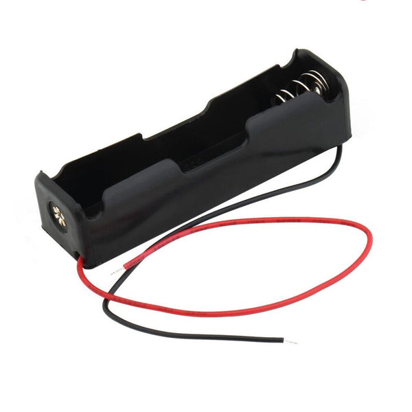 10PCS 18650 Single Battery HOLDER Case Rechargeable 18650 Wire Lead LITHIUM