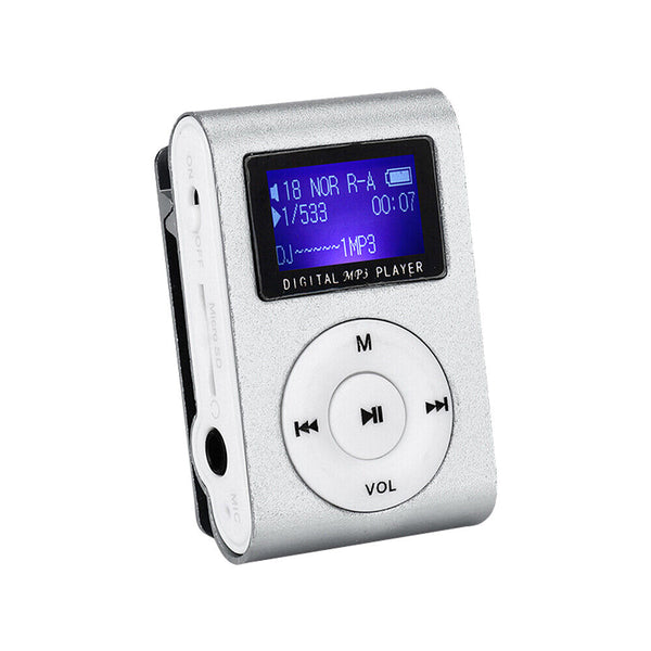 Mini LCD Screen USB MP3 Player Support Micro SD/TF Card Portable Music Player