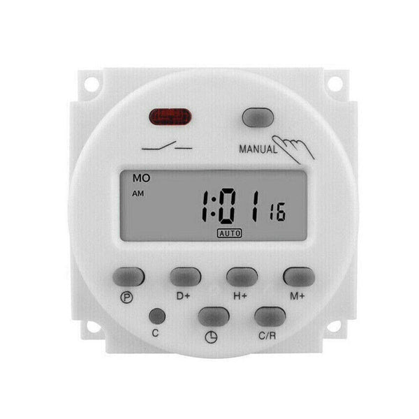 DC 12V Timer Switch Digital Programmable Control LCD Time Relay Day/Week Set HOT