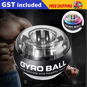 GYRO BALL Forearm Wrist Arm Exercise Gyroscopic Ball LED High Quality