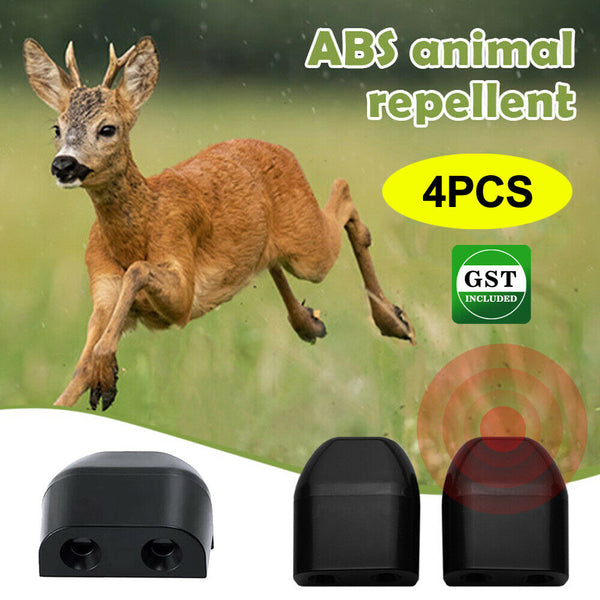 4x Animal Repeller Car Animal Alert Kangaroo Deer Wallby Rabbit Wild Vehicle 4WD