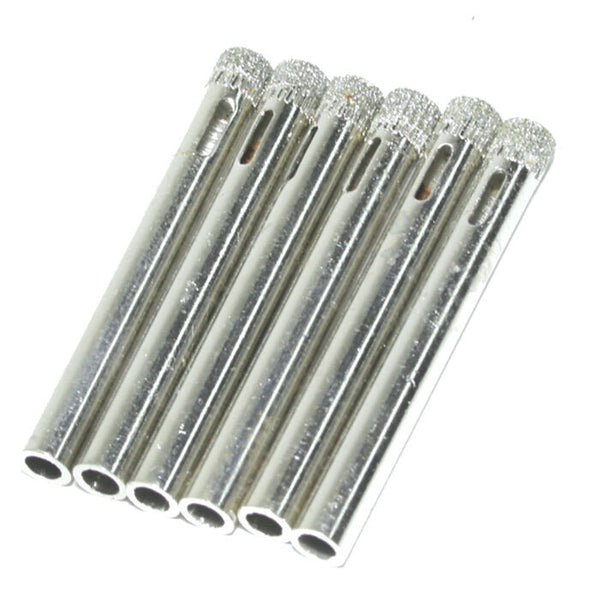 18pcs 6mm Diamond Hole Saw Cutter Drill Bit Tool For Tile Ceramic Marble Glass