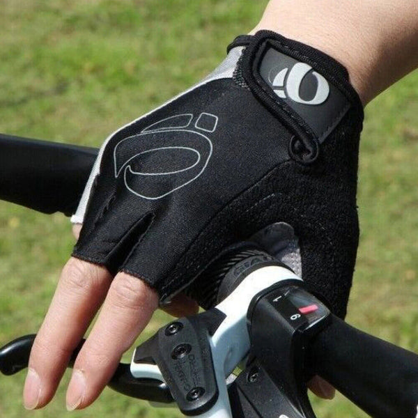 Pair Cycling Bicycle Half Finger Bike Gloves Unisex Anti Slip Padded Outdoor AU