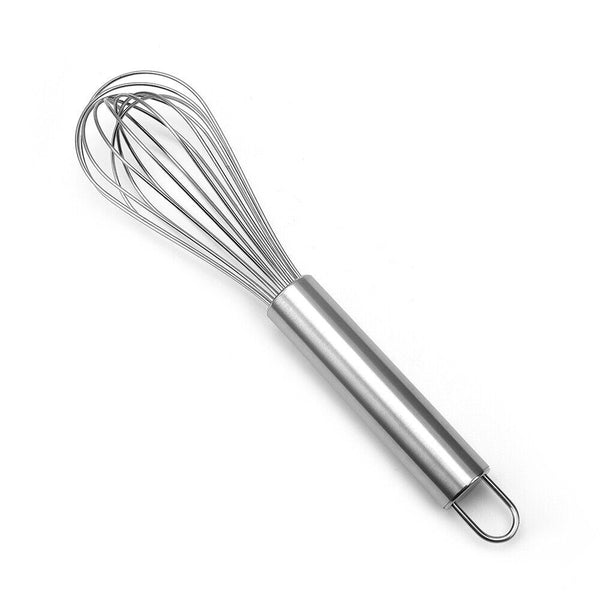 Large Stainless Steel Whisk Egg Beater Gravy Sauce Mix Mixer Kitchen Whisker