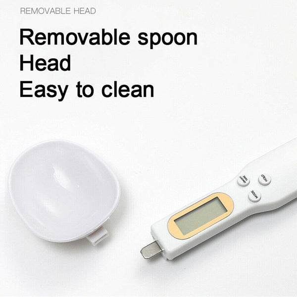 Electronic LCD Digital Spoon Pet Food Baking Measuring Spoon Kitchen 500g Scales