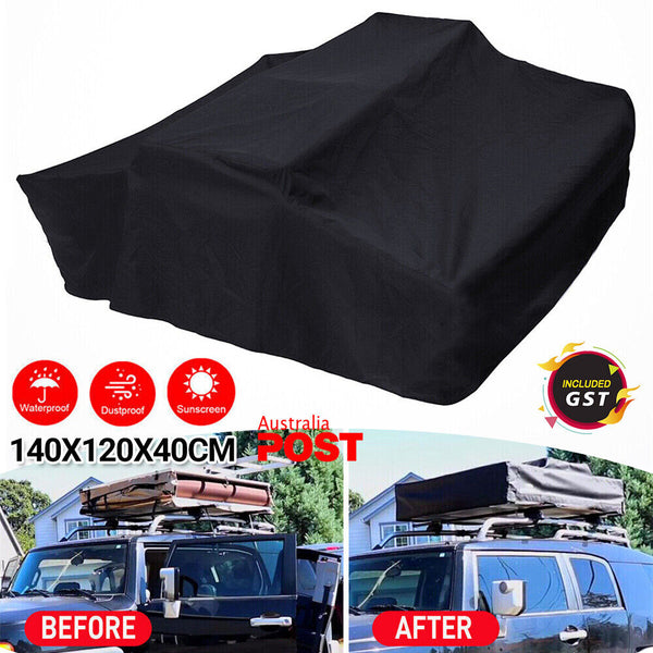 1.4m Universal Roof Top Tent Camper Trailer Cover Waterproof Travel Camping