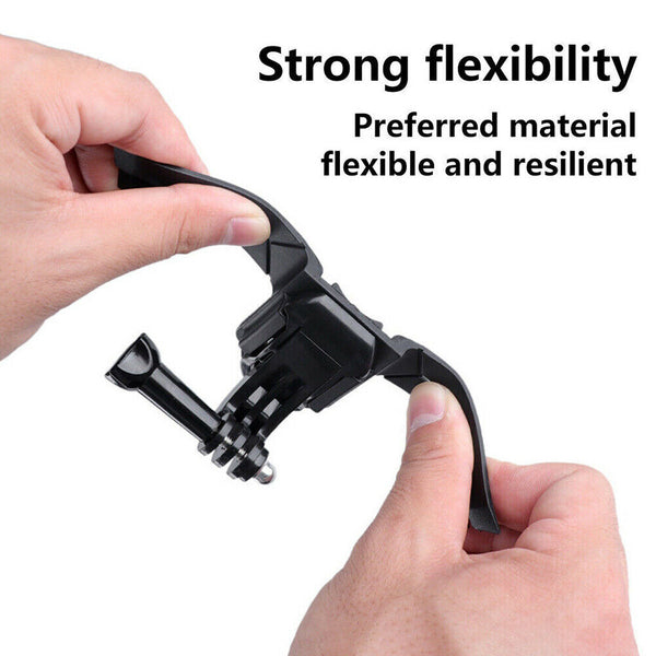 Motorcycle Helmet Camera Mount Motorbike Hat Front Chin Holder Bracket For GoPro