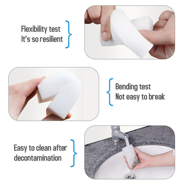 up 200x Nano Magic Sponge Eraser Cleaning Multi-functional Foam Cleaner Wipes