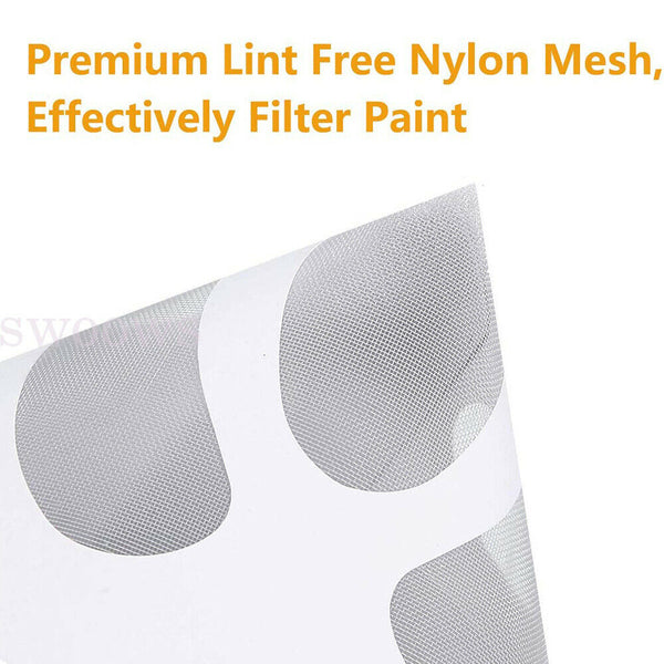 100 Micron Fine Paint Paper Strainers Sieve Filter Nylon Mesh Net Funnel