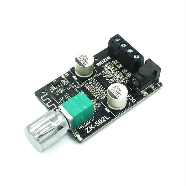 MINI Bluetooth 5.0 Wireless Audio Digital Power Amplifier Stereo Board Amp AU