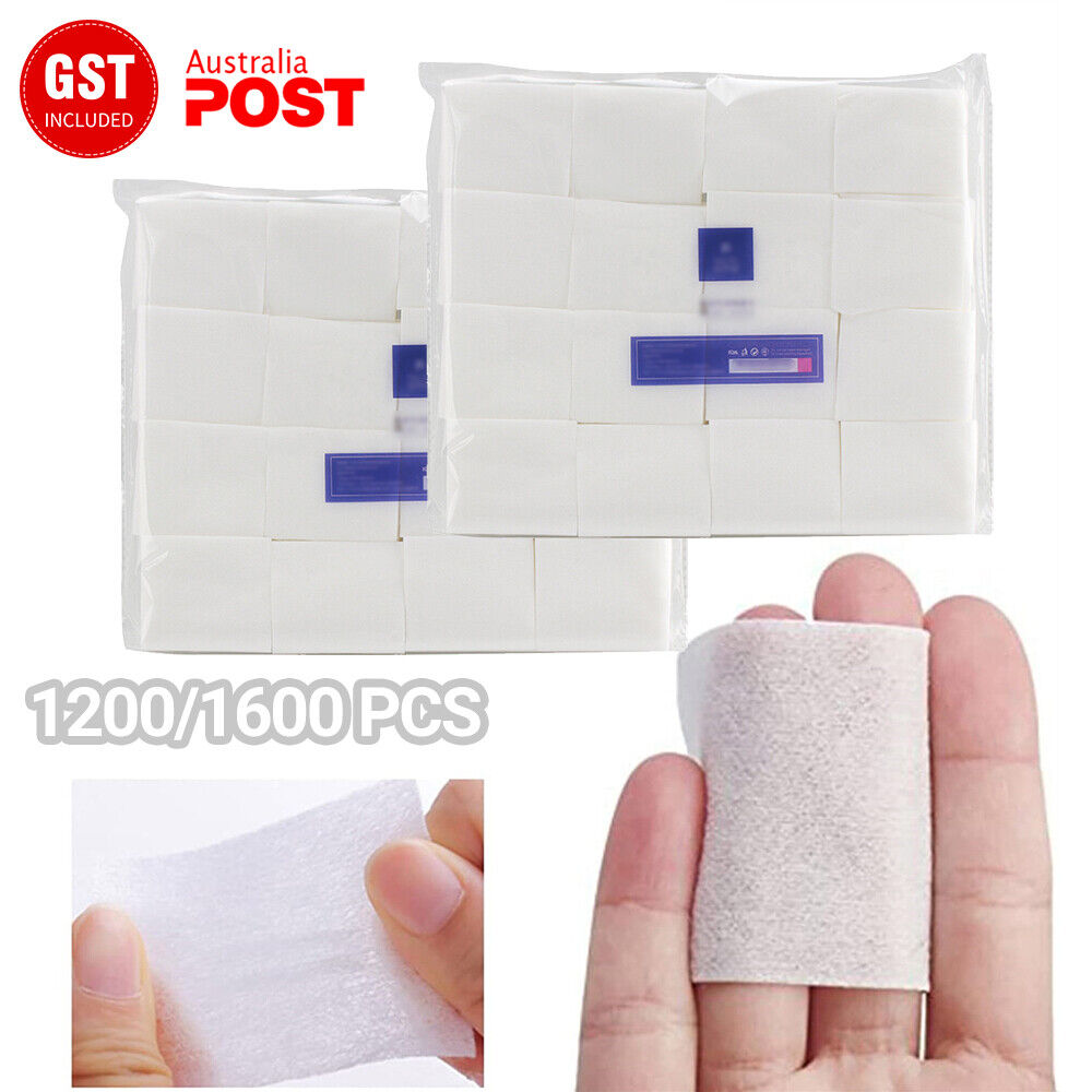 1200/1600Pcs Cosmetic Cotton Pads Personal Care for Cleansing Makeup Remover