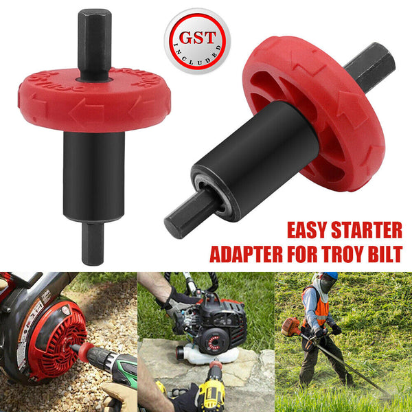 Electric Start Drill Bit Engine Easy Starter Adapter Fit for Troy Bilt JumpStart