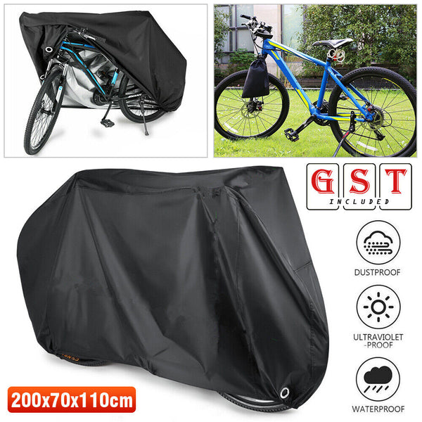 Waterproof Bike Cover Heavy UV Rain Garage Storage Protection Bicycle XL Size