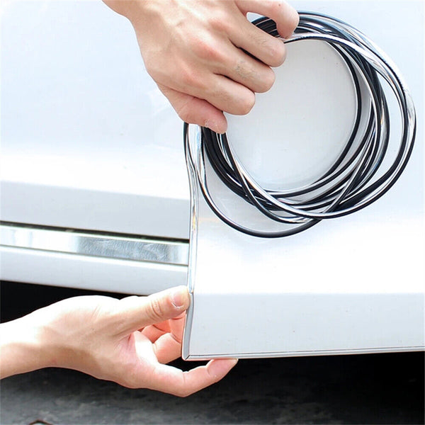 5M SUV Car Door Moulding Rubber Scratch Protector Strip Edge Guard Trim DIY AU