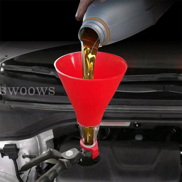 Universal Funnel Oil Funnel Set 125mm Opening 265mm Length Replacement Vehicle