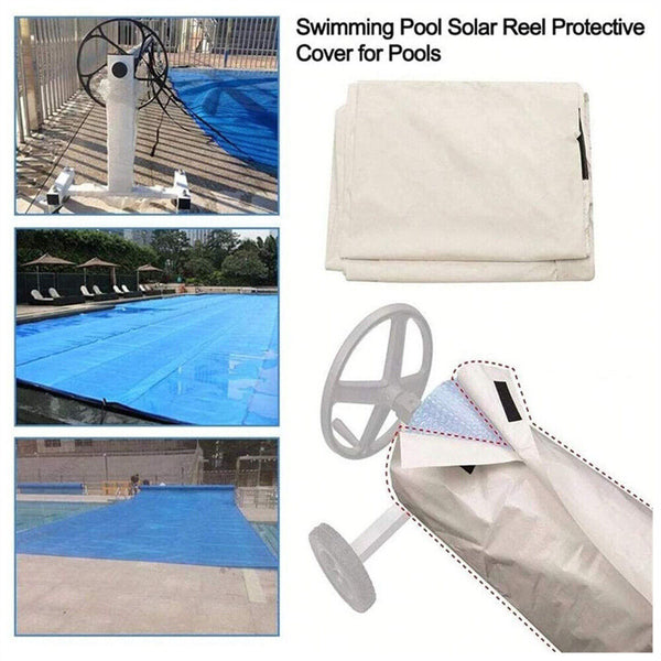 Swimming Pool Solar Reel Protective Cover For Pools  Wide Reel Blanket Cover