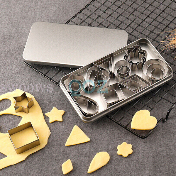 124 Polymer Clay Cutter Stainless Steel Jewellery Earring Tool Cutting Mold Set