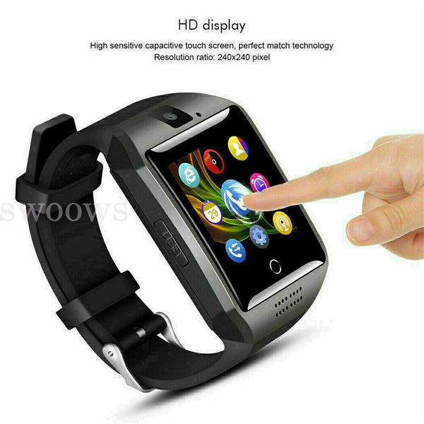 Smart Watch Unisex Wrist Bluetooth Watch Fitness Sport Tracker Call Waterproof