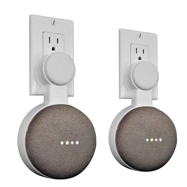 Outlet Wall Mount Stand Hanger Holder for Google Home Mini Nest Mini Speaker