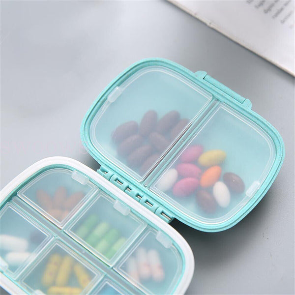 Pill Box Medicine Organizer Dispenser Box Case Travel Tablet Container Holder