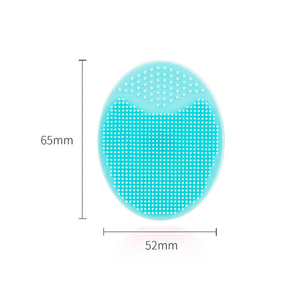 Silicone Face Cleansing Brush Soft Facial Washing Massager Scrubber Cleanser AUS