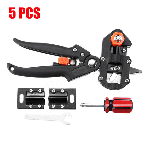 Profession Grafting Tool Shears Scissor Garden Farming Vaccination 3 Cutter Head