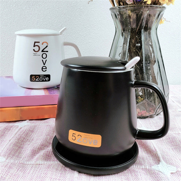 Smart USB Coffee Mug Warmer Tea Milk Cup Heater Pad Heating Plate Office Home AU