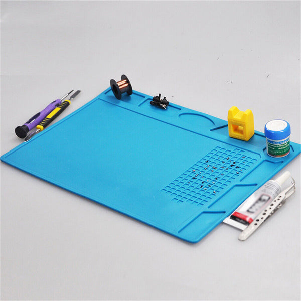 Large Electronics Repair Mat Silicone Soldering Repair Pad Work Station 32*23cm