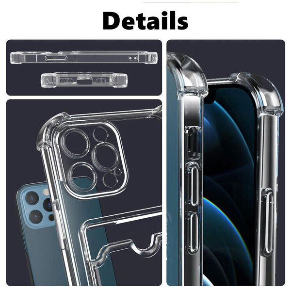 Shockproof Clear Case for iPhone 14 Pro 14 Pro Max