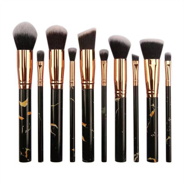 Professional Makeup Brush Set Foundation Blusher Cosmetic Make-up Brushes 10pcs