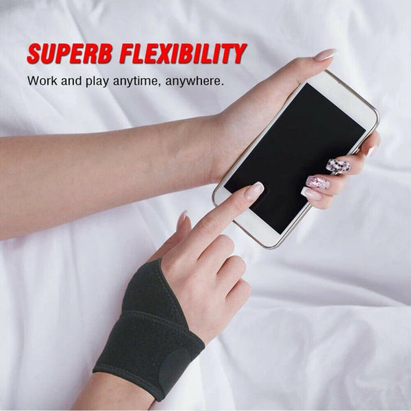 Wrist Support Splint Brace Protection Strap Carpel Tunnel forCTS RSI Pain Relief