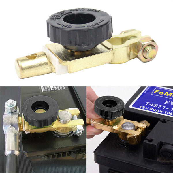 Car Battery Cut-off Switch Disconnect Battery Isolator Terminal For Car Boat  RV