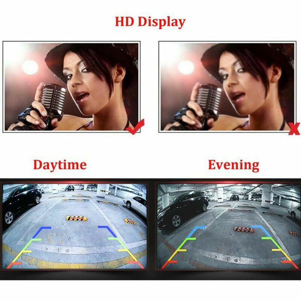 HD night vision reversing camera  reversing parking camera rear view waterproof