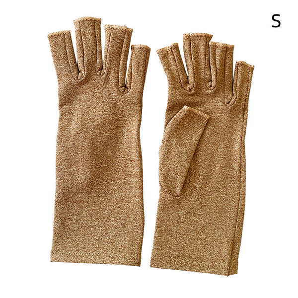 Brace Arthritis Hand Compression Gloves fingerless gloves Pain Relief
