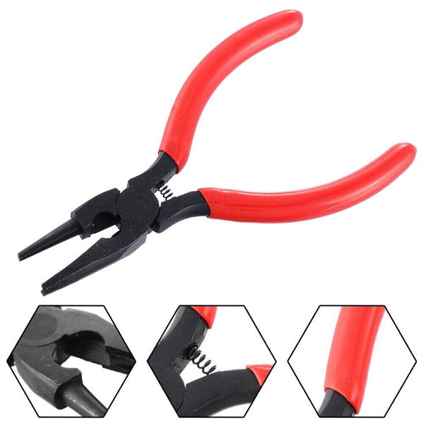 Precision Wire Bending Tool Round Concave Plier for DIY Handmade Jewelry Making