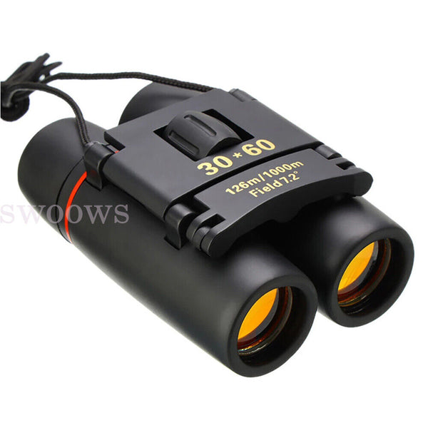 New Day Night Vision Binoculars Outdoor Travel Portable Folding Telescope