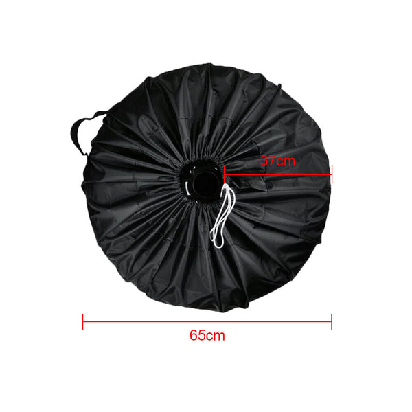13-19inch Spare Tire Cover Black PVC Waterproof Wheel Tyre Cover For All Vehicle