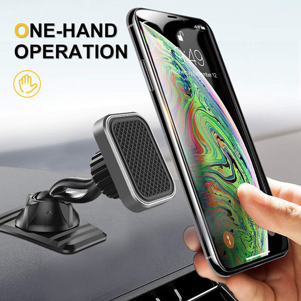 Universal 360d Magnetic Car Phone Mount Holder Dashboard Windshield Mobile Phone