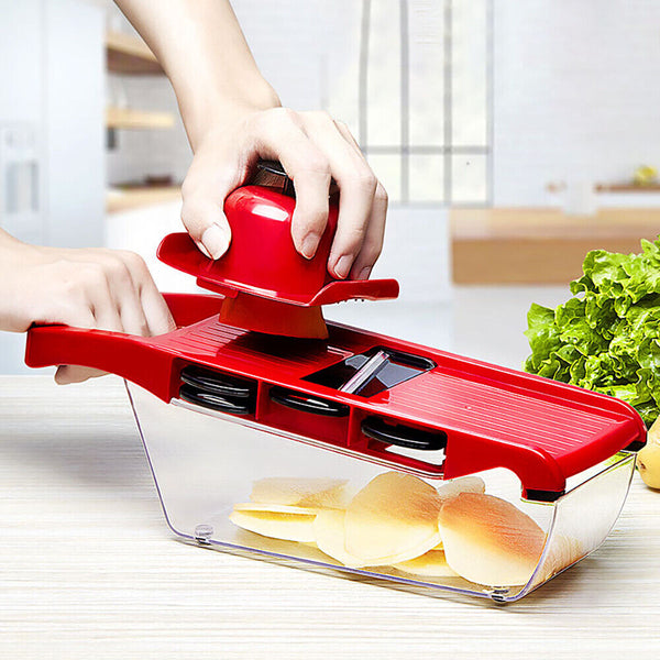 Professional Mandolin Slicer Julienne Cutter Chopper Fruit Vegetable Veg Peeler