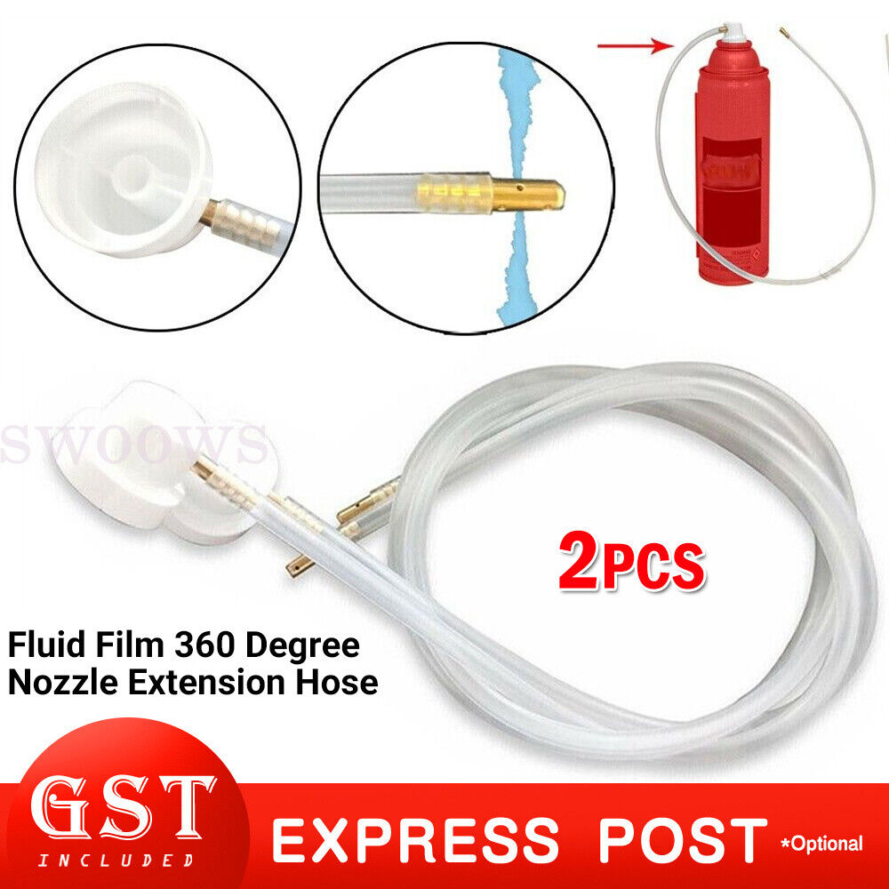 2PC 360 Degree Aerosol Nozzle Extension Hose For Male 2023 Cans Spray Stem