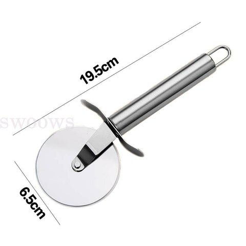 1/5/7 Wheel Pizza Cutter Dough Divider Blade Stainless Steel Pastry Cutting Tool